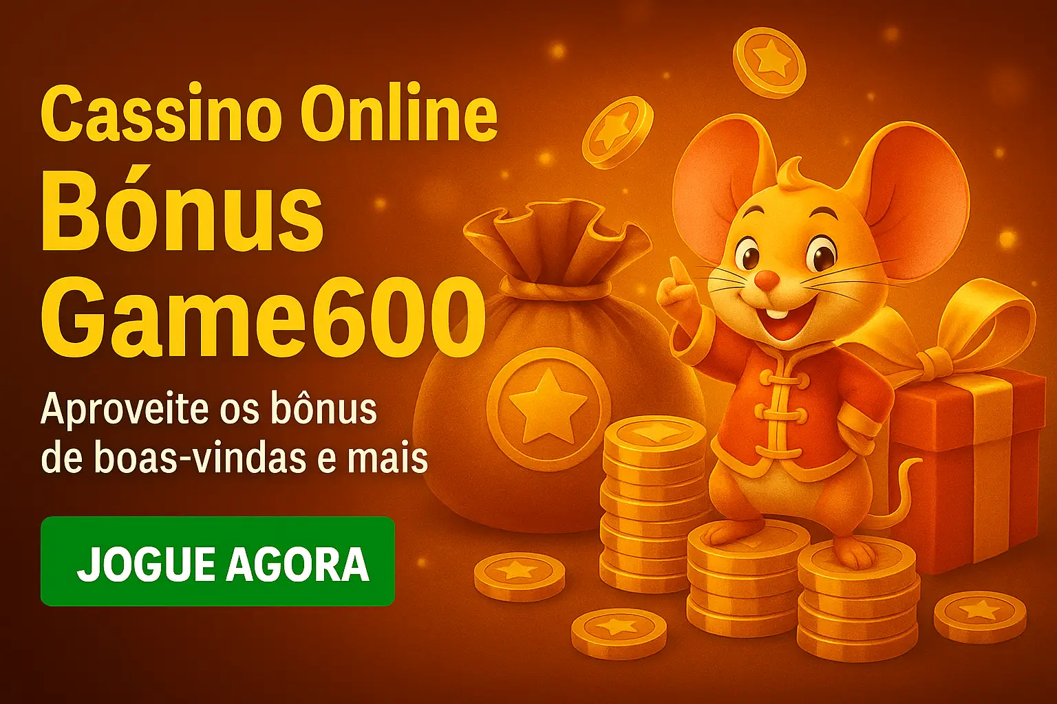 O bônus promocional Game600 é uma ótima maneira de começar sua aventura