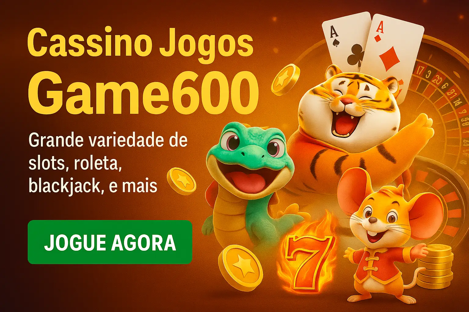 Jogos de cassino online inovadores e emocionantes na Game600
